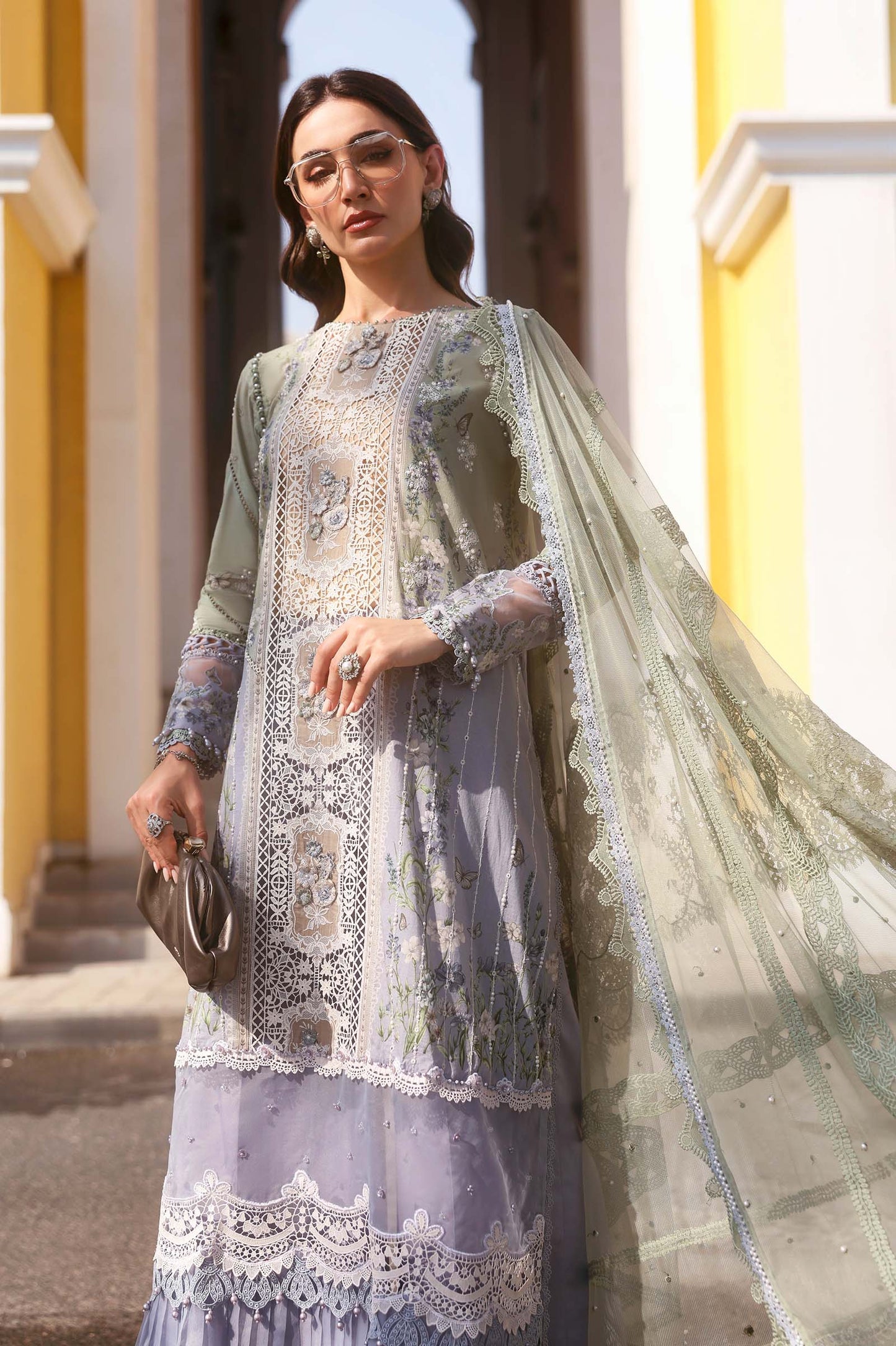 D-2606-B | Maria B | Luxury Lawn Eid Edit Collection Unstitched 2026