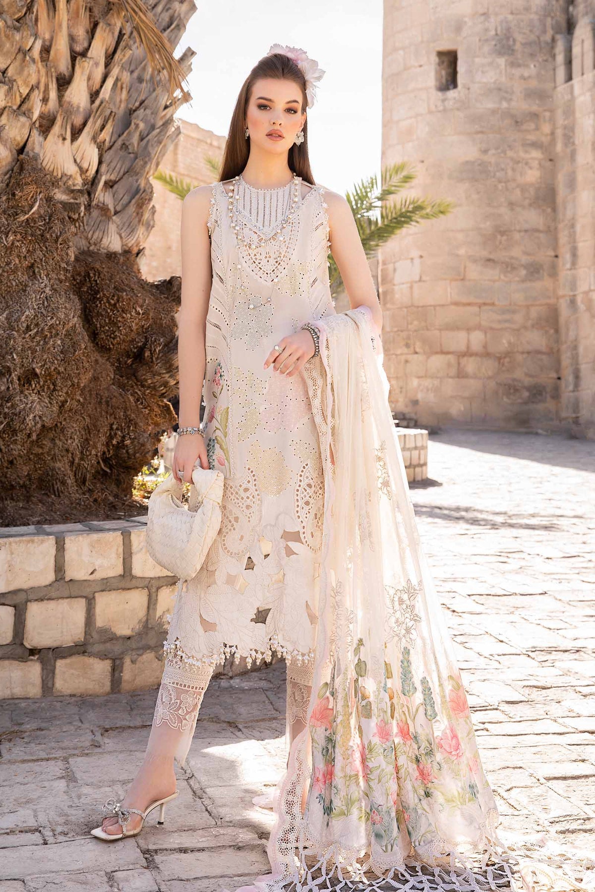D-2407-A | Maria B | Voyage A Luxe X Tunisia Luxury Lawn 2024