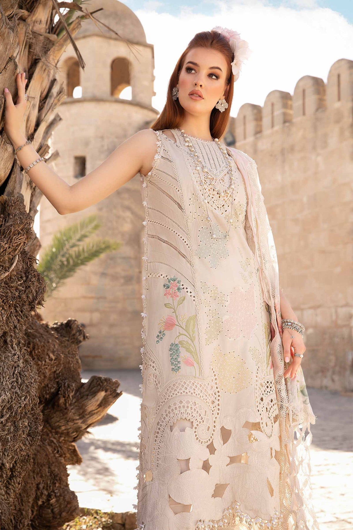 D-2407-A | Maria B | Voyage A Luxe X Tunisia Luxury Lawn 2024