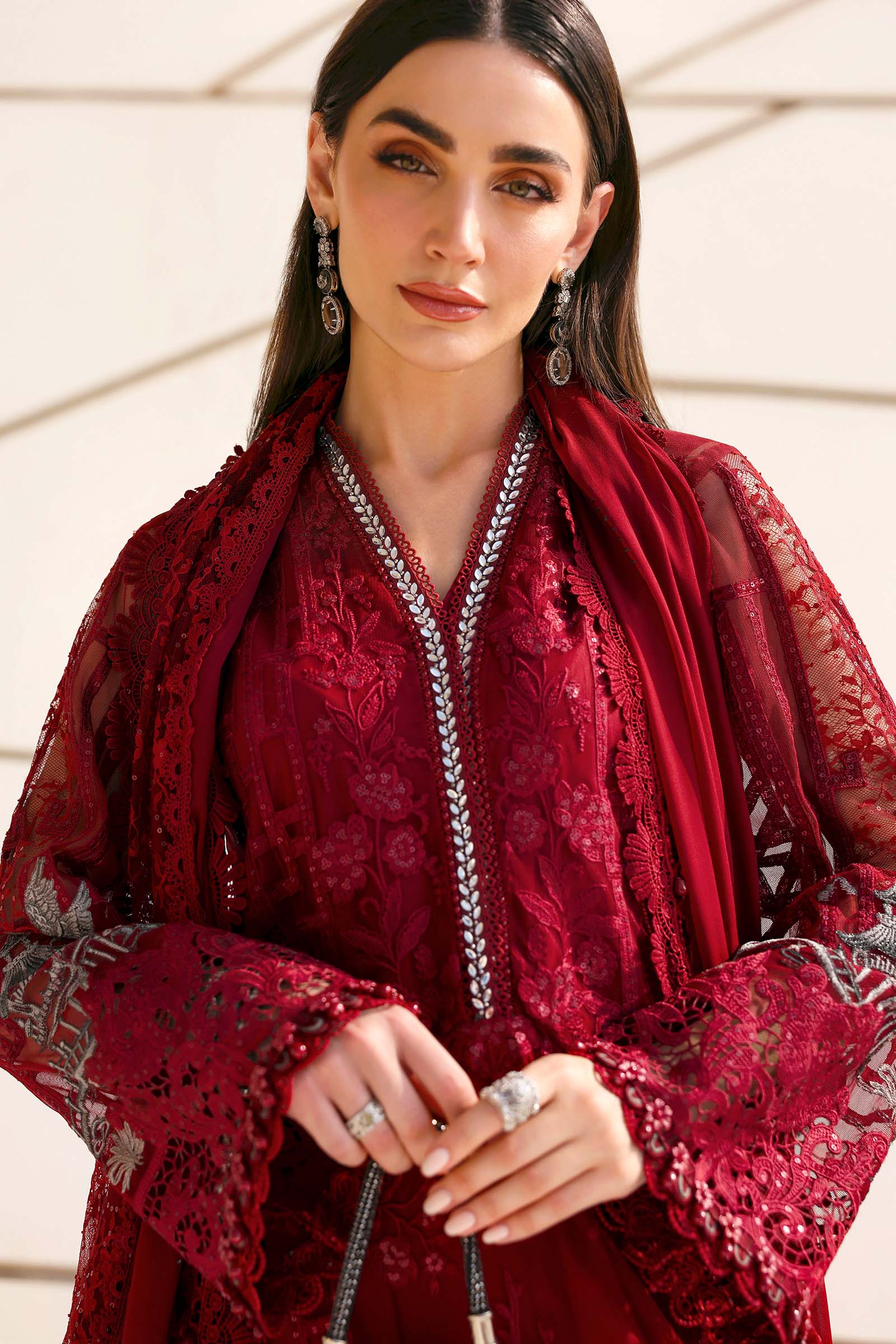 D-2607-A | Maria B | Luxury Lawn Eid Edit Collection Unstitched 2026