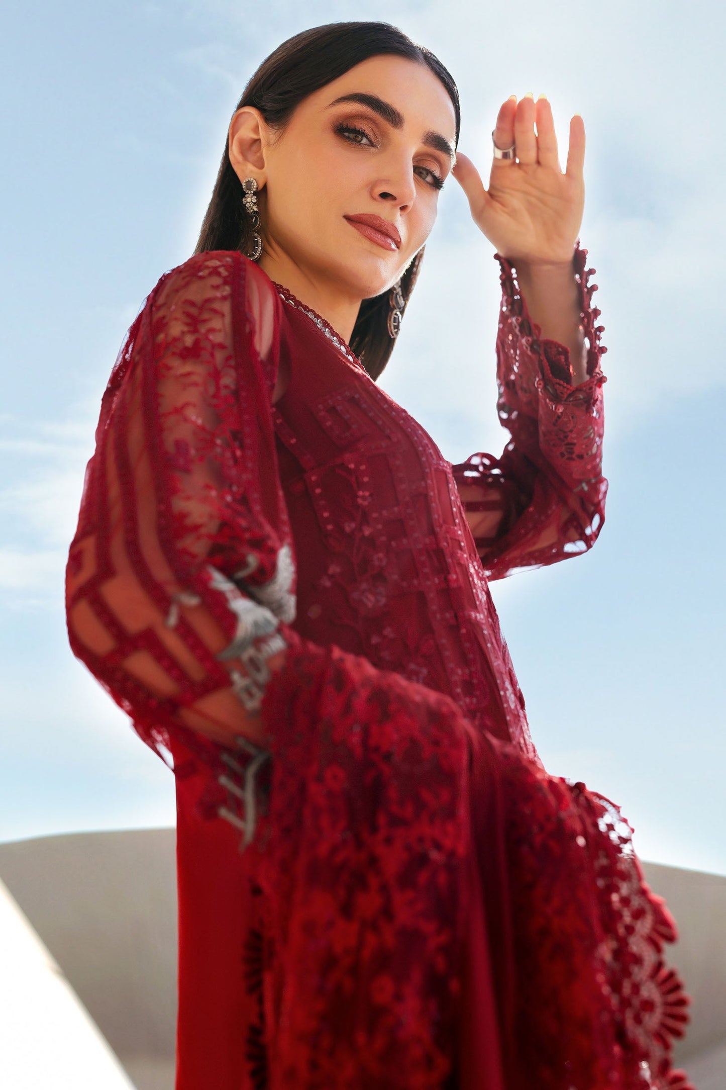 D-2607-A | Maria B | Luxury Lawn Eid Edit Collection Unstitched 2026