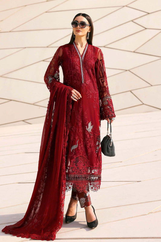 D-2607-A | Maria B | Luxury Lawn Eid Edit Collection Unstitched 2026