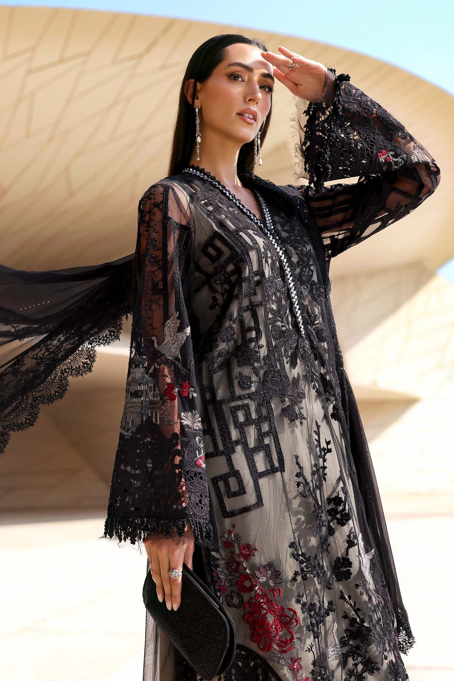 D-2607-B | Maria B | Luxury Lawn Eid Edit Collection Unstitched 2026