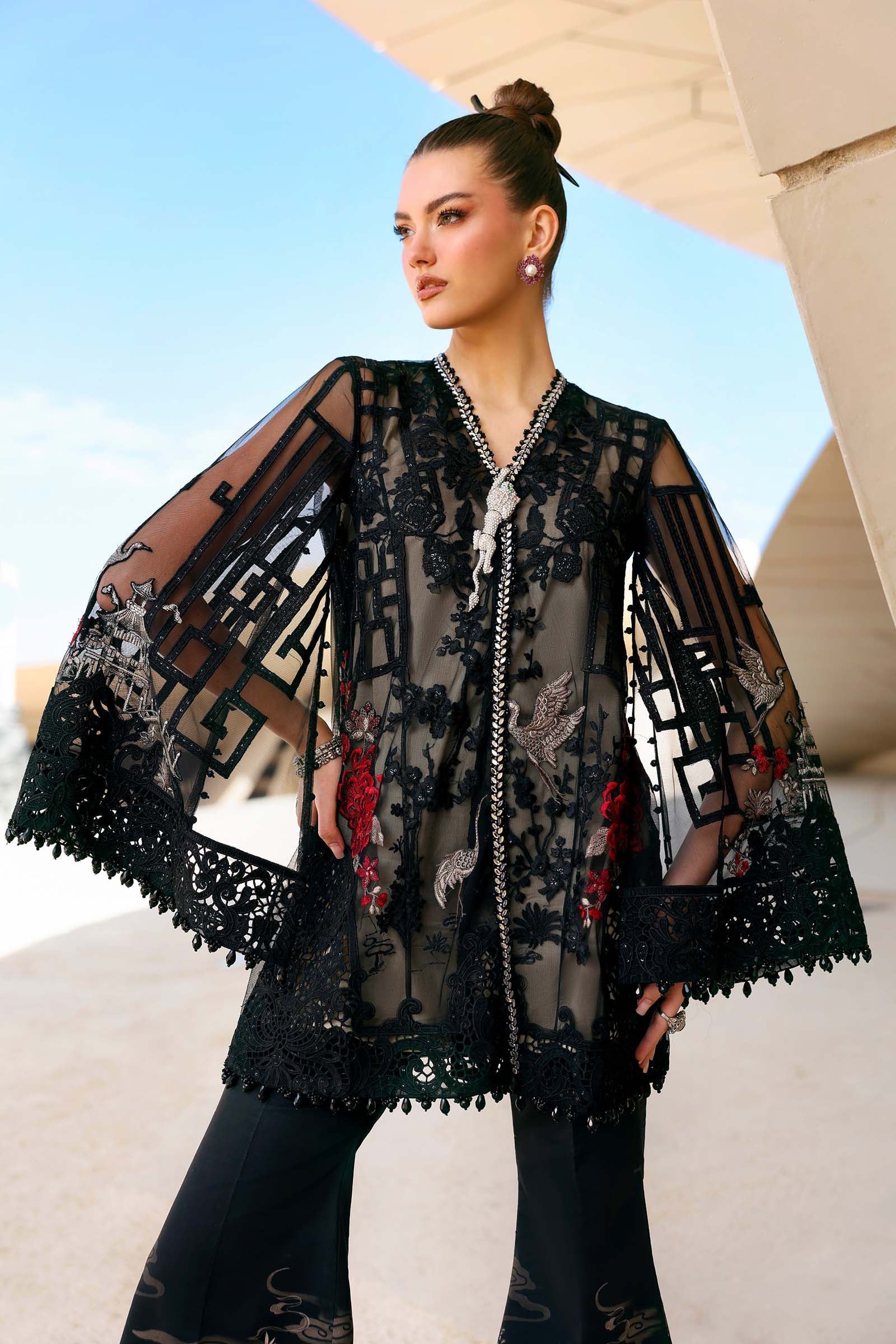 D-2607-B | Maria B | Luxury Lawn Eid Edit Collection Unstitched 2026