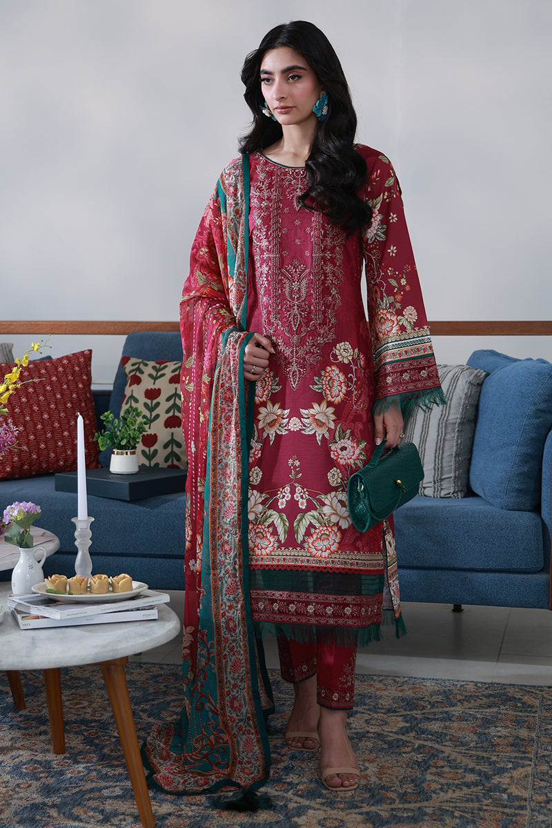 Hilyn - D8 | Gulaal | Delia Lawn Unstitched Collection 2026 
