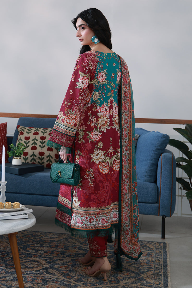 Hilyn - D8 | Gulaal | Delia Lawn Unstitched Collection 2026 

