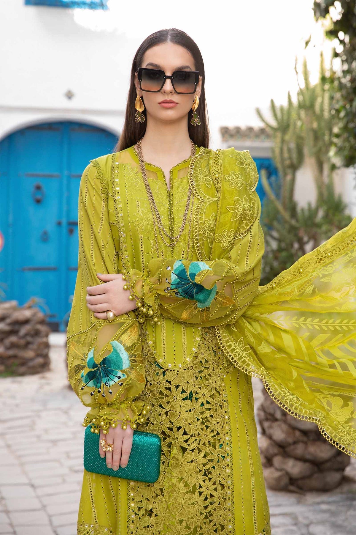 D-2408-A | Maria B | Voyage A Luxe X Tunisia Luxury Lawn 2024