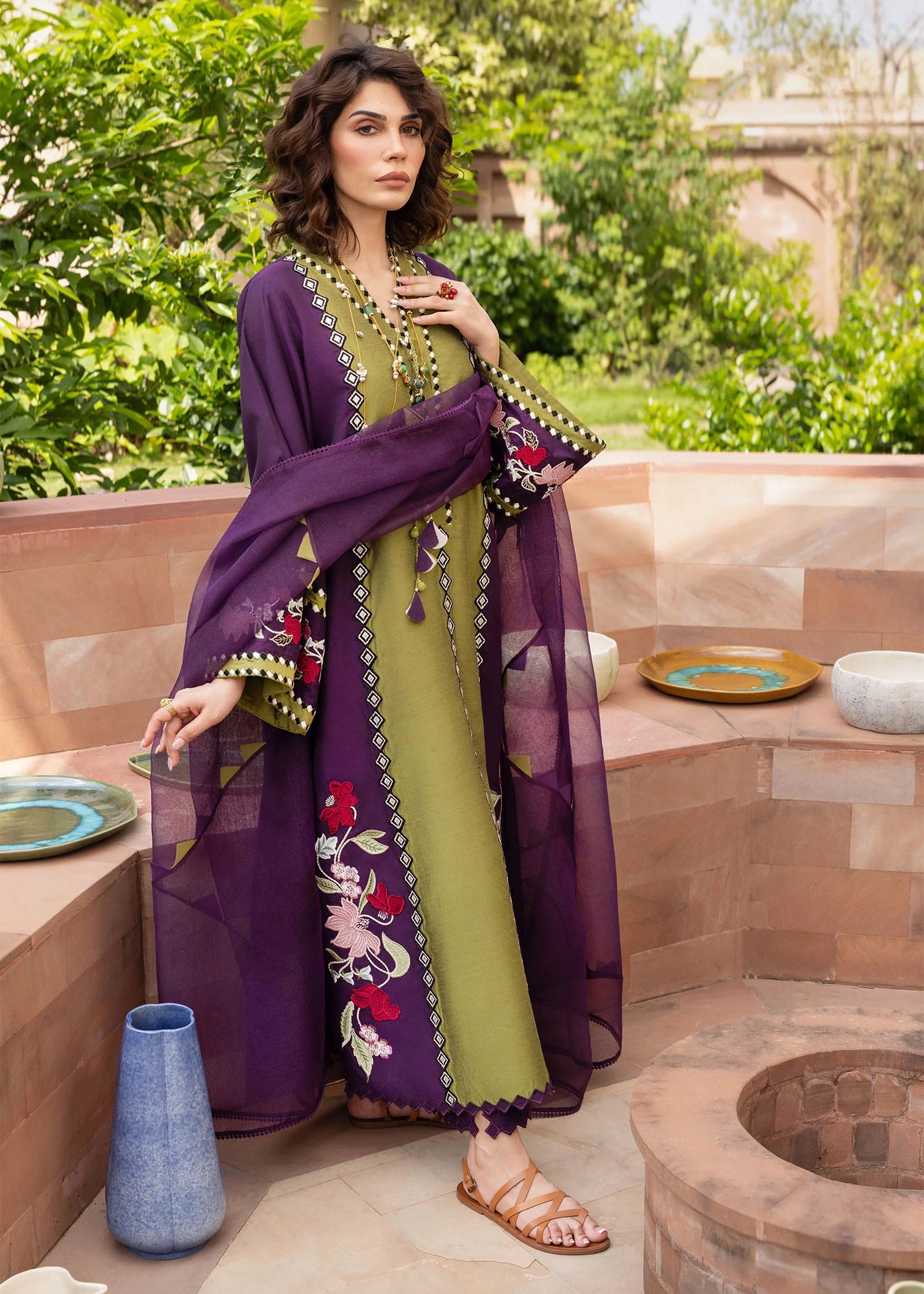 Rani Vogue (Plum) | Crimson Mitti Winter Pret Collection 2025