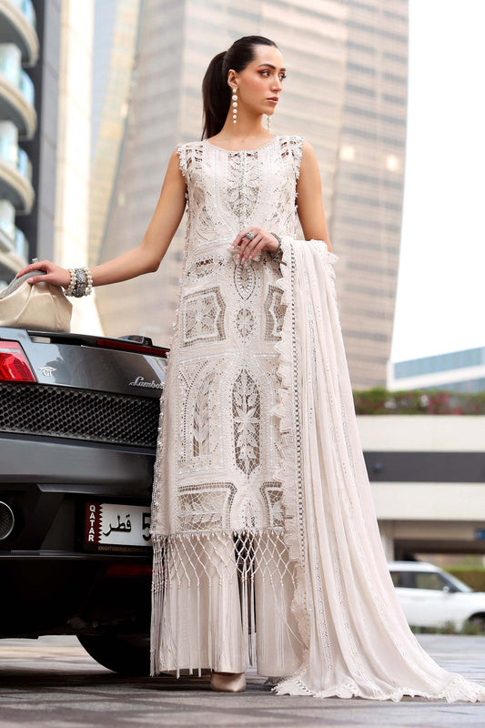 D-2608-A | Maria B | Luxury Lawn Eid Edit Collection Unstitched 2026