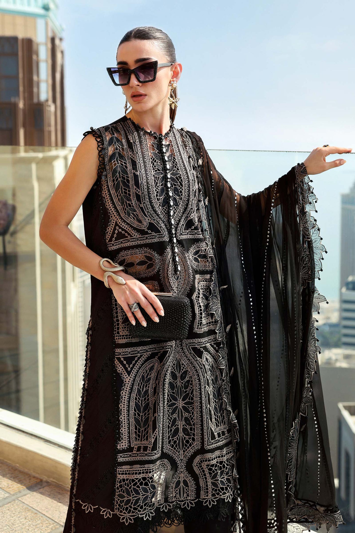 D-2608-B | Maria B | Luxury Lawn Eid Edit Collection Unstitched 2026