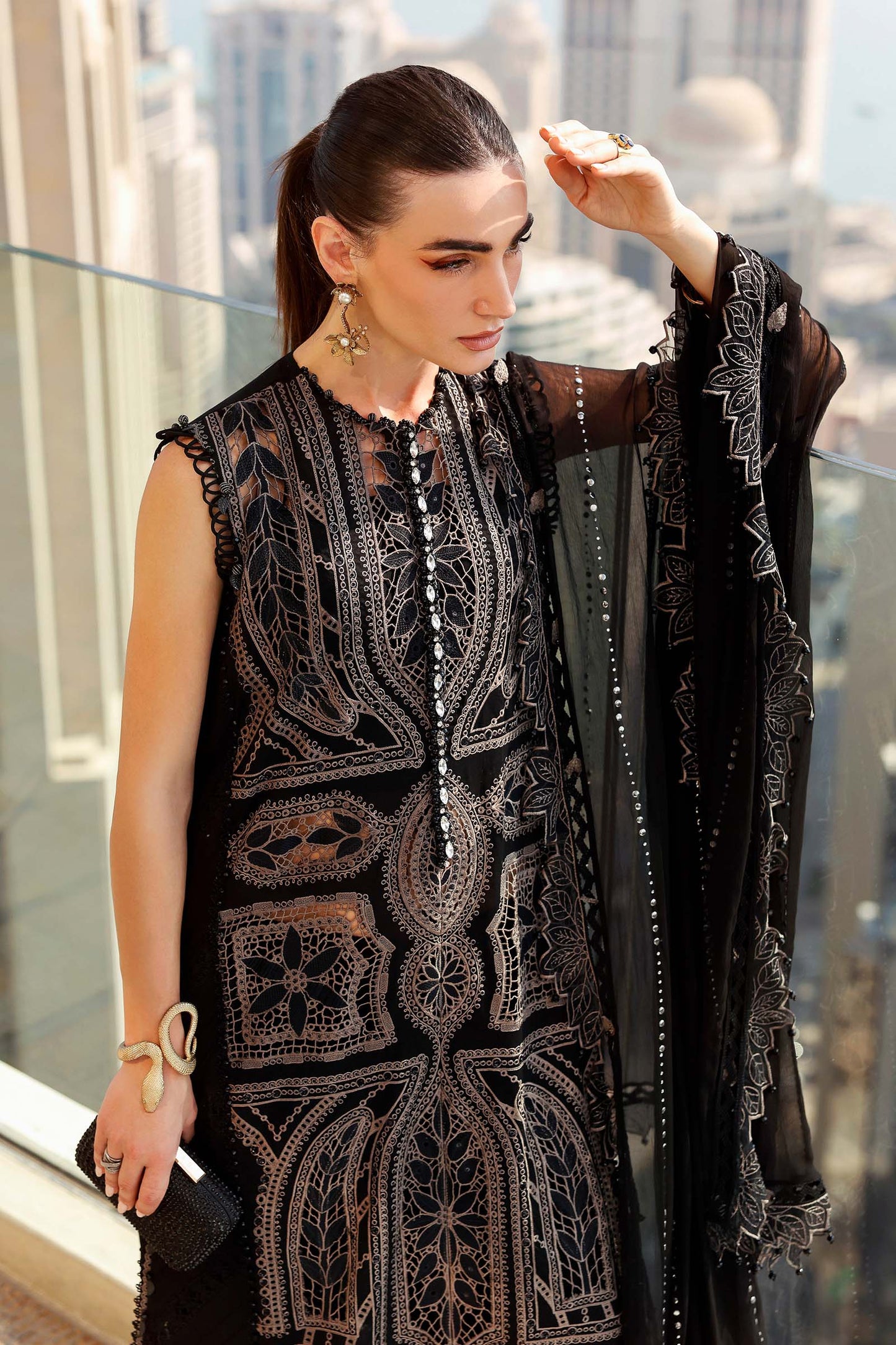D-2608-B | Maria B | Luxury Lawn Eid Edit Collection Unstitched 2026