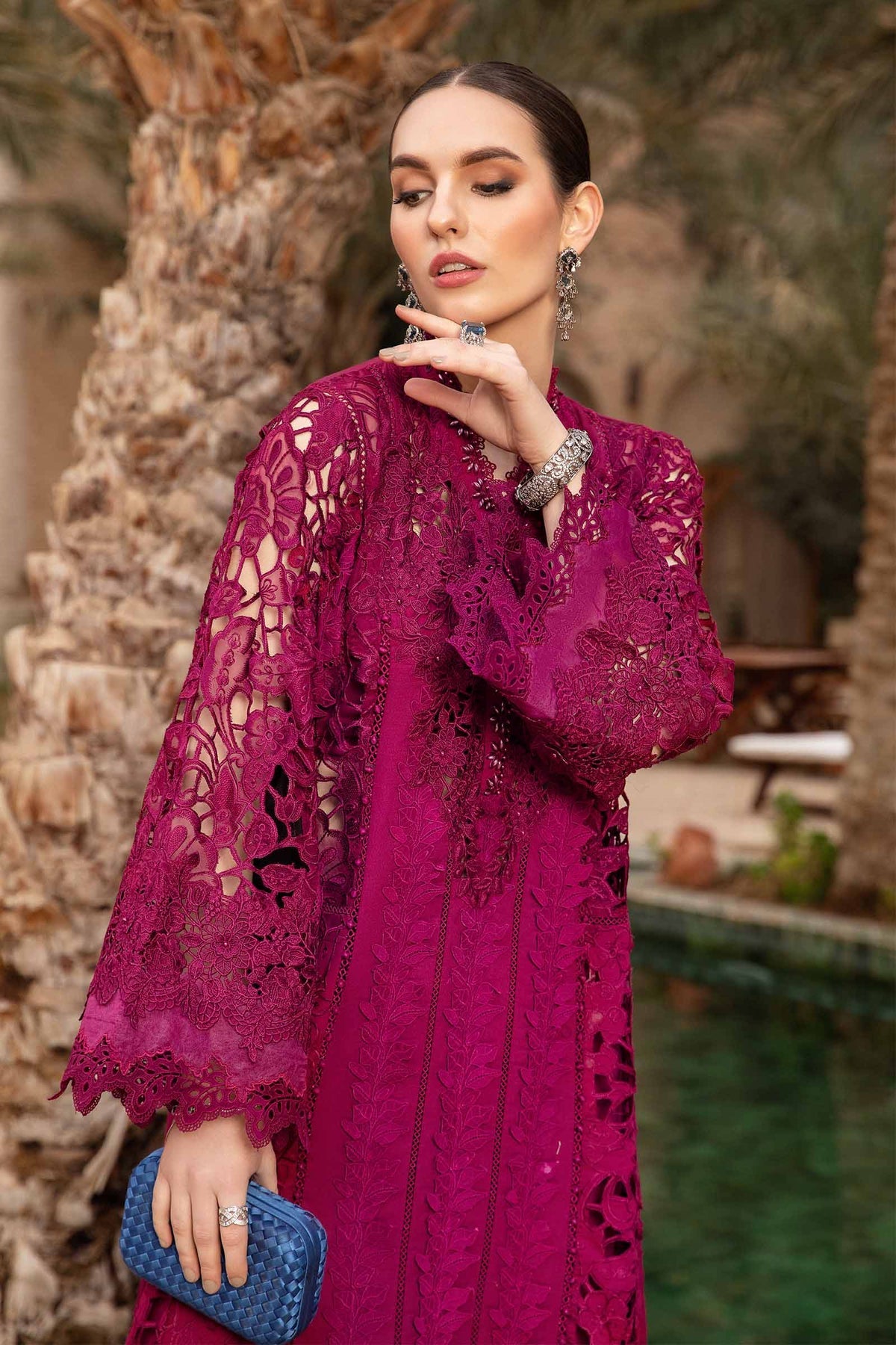D-2409-B | Maria B | Voyage A Luxe X Tunisia Luxury Lawn 2024