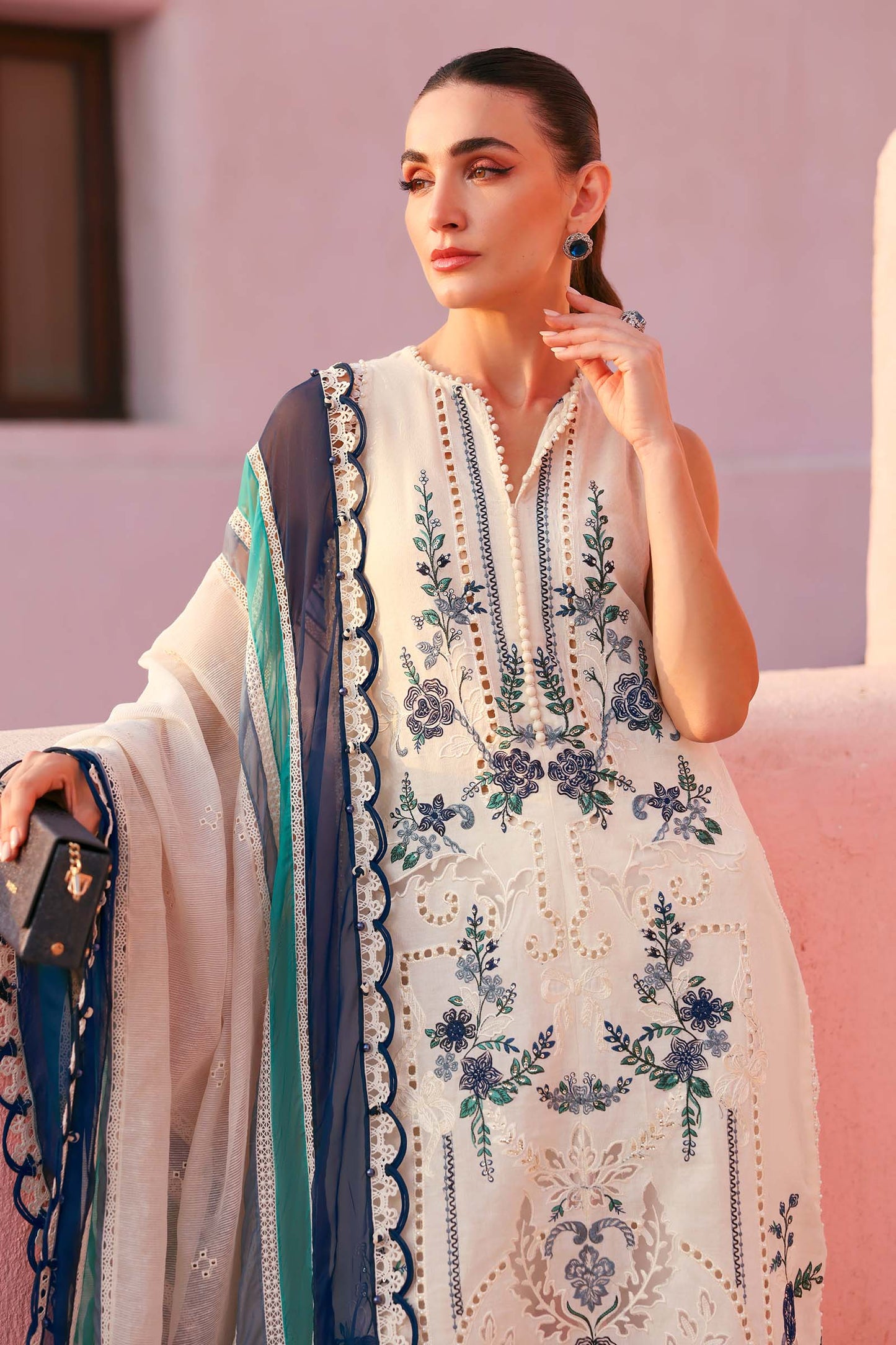 D-2609-B | Maria B | Luxury Lawn Eid Edit Collection Unstitched 2026