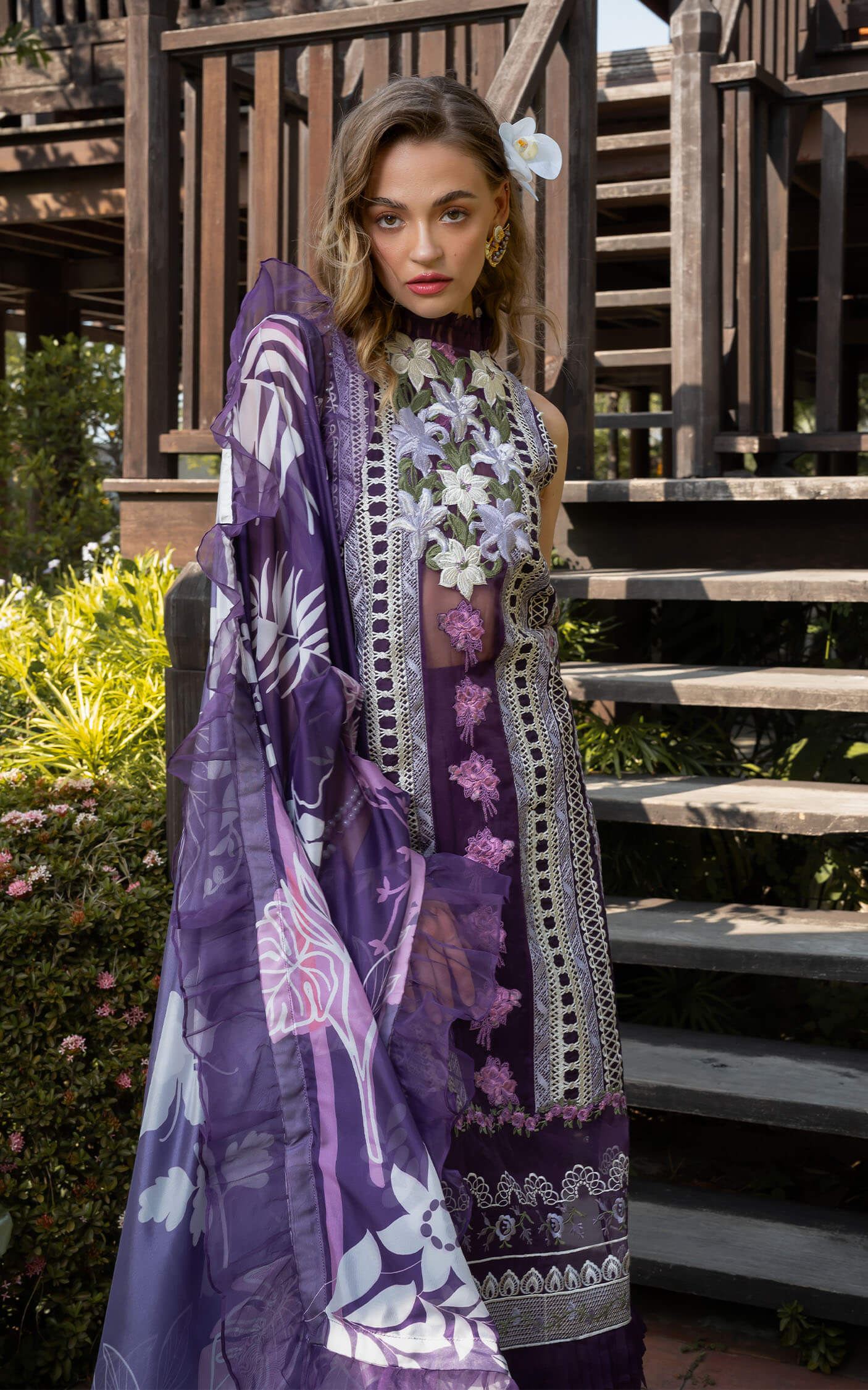 DAZZLE (RRL-12) | Asifa & Nabeel | Rosemary and Ruffles Luxury Lawn 2024