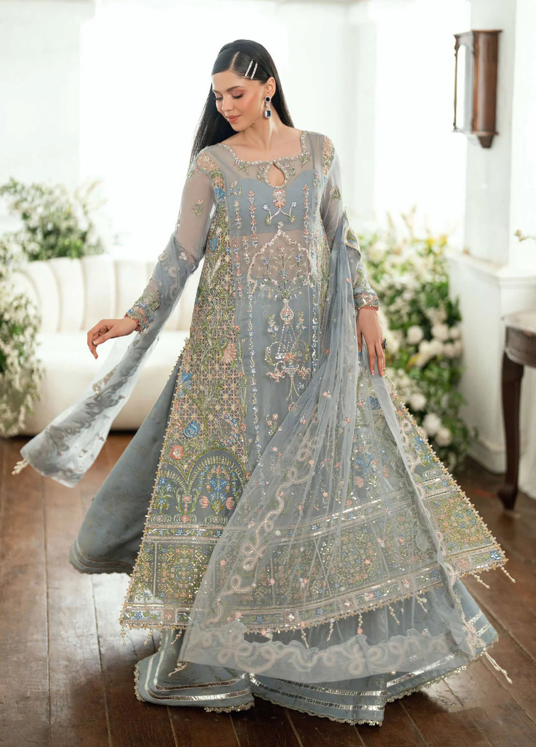 Jashn e Jahanara  | Mushq | Sham Shandaar Chiffon Collection 2025