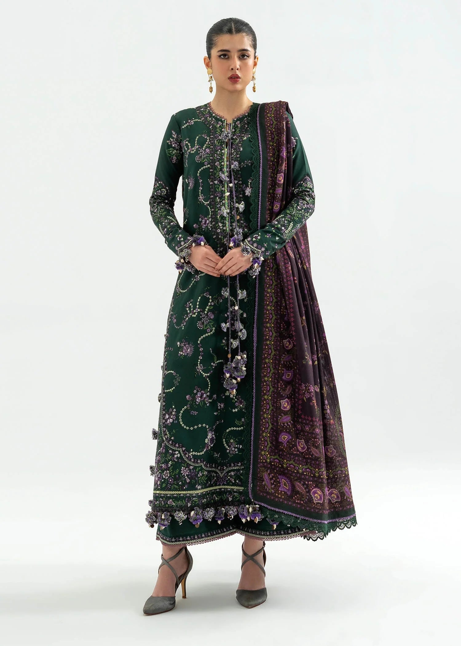 Gulbasi | Hussain Rehar Khaddar Winter Collection 2025