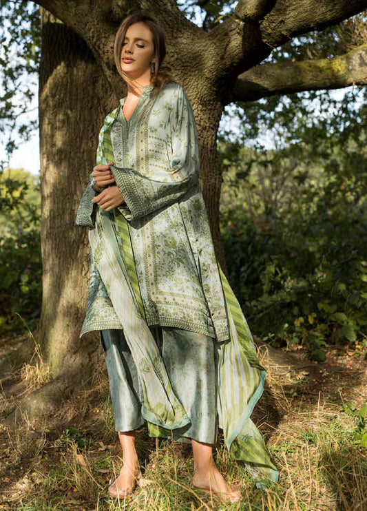 Design 02 | Sobia Nazir  | Satin Silk Collection 2025