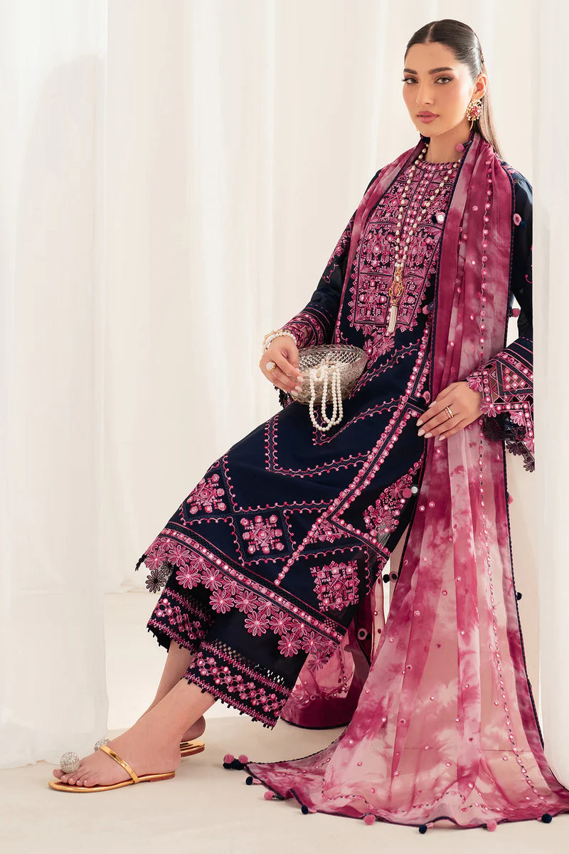 D01 | Jazmin | Iris Luxury Lawn 2025