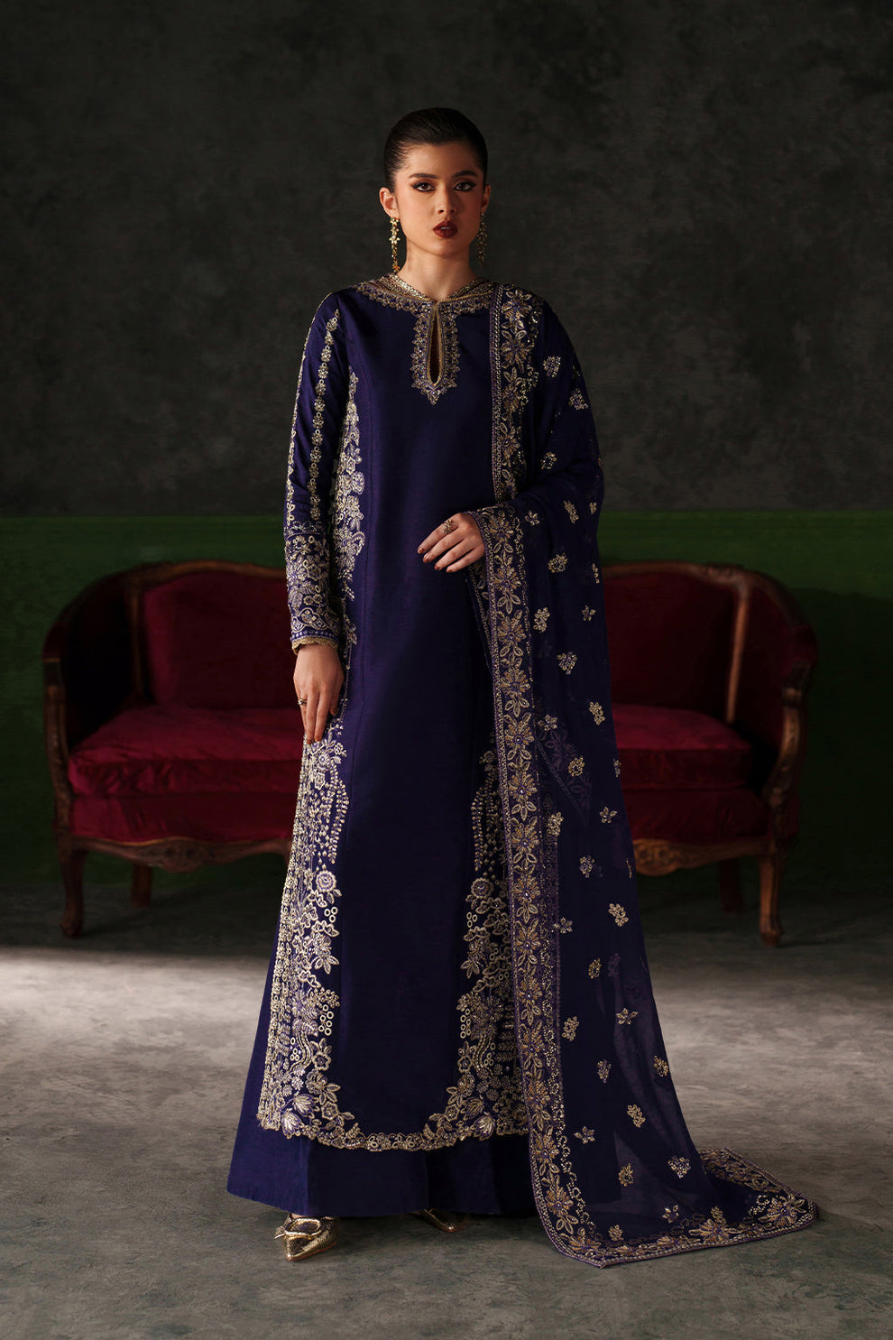 AZURE SAPPHIRE | Emaan Adeel | Verve Silk Edit Collection 2026