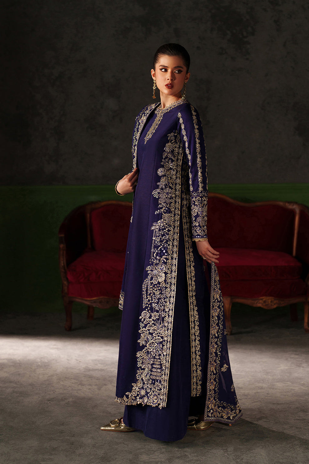 AZURE SAPPHIRE | Emaan Adeel | Verve Silk Edit Collection 2026