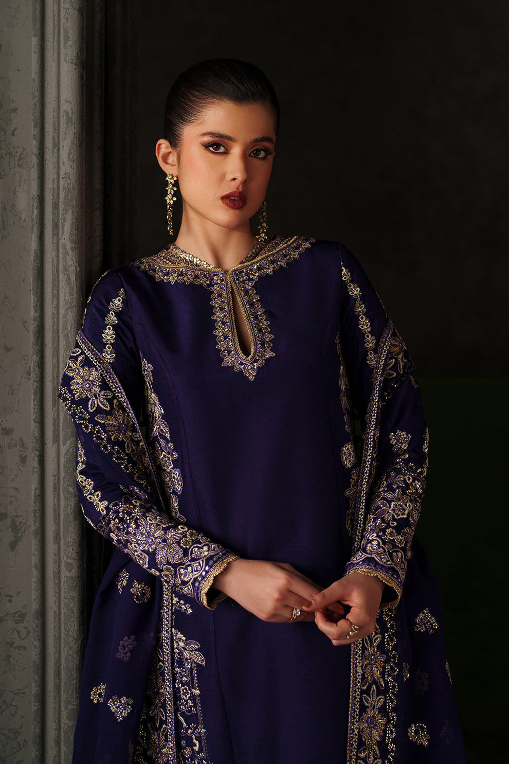 AZURE SAPPHIRE | Emaan Adeel | Verve Silk Edit Collection 2026