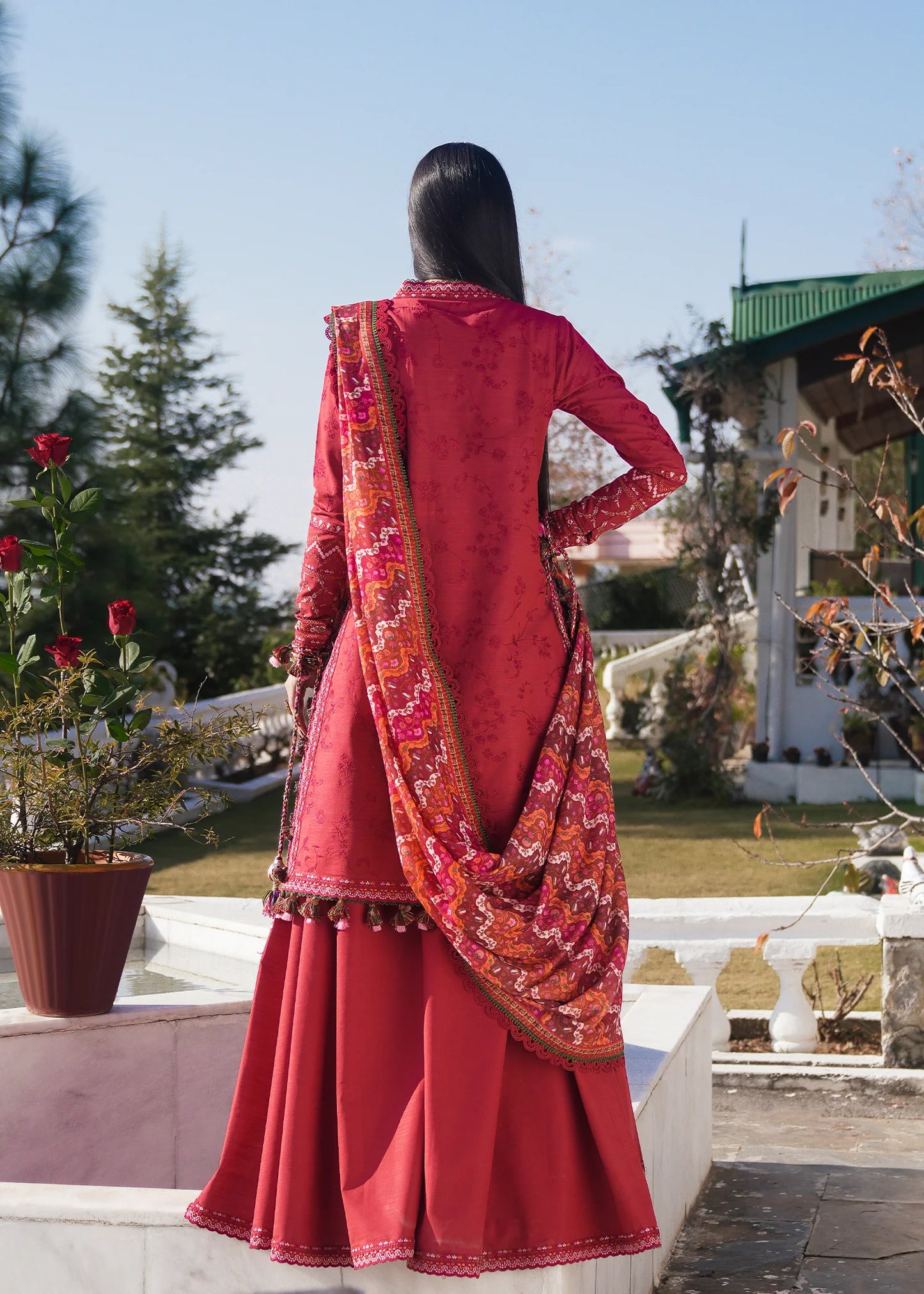 Mana | Hussain Rehar | Winter Shawl 2024