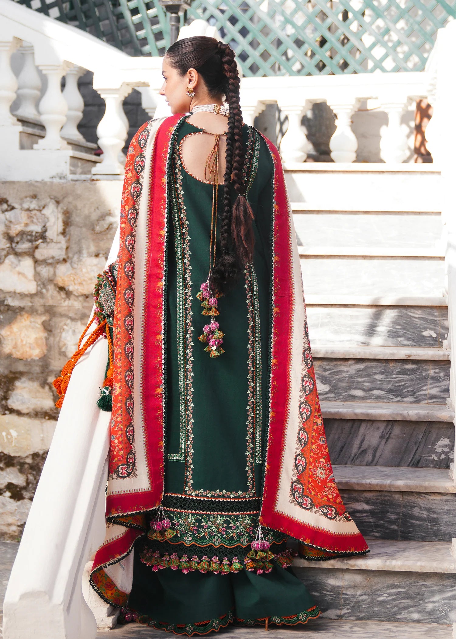 Masarrah | Hussain Rehar | Winter Shawl 2024