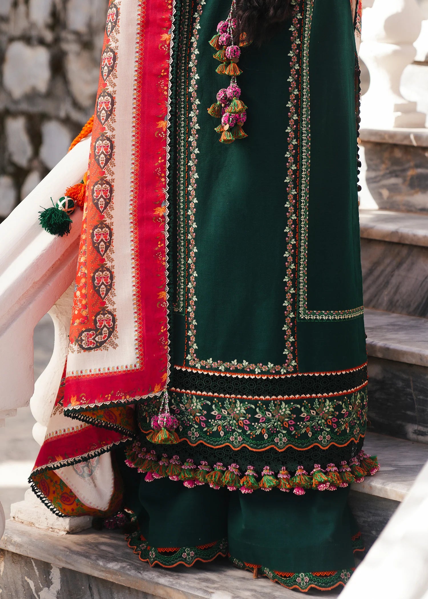 Masarrah | Hussain Rehar | Winter Shawl 2024