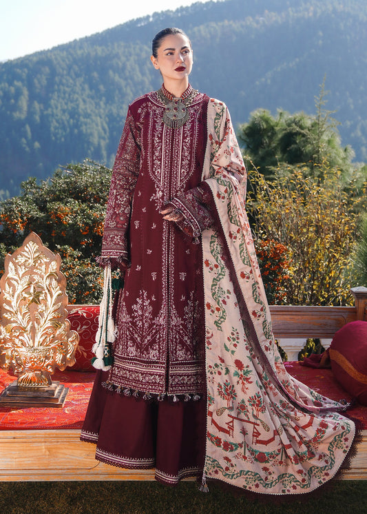 Zaran | Hussain Rehar | Winter Shawl 2024