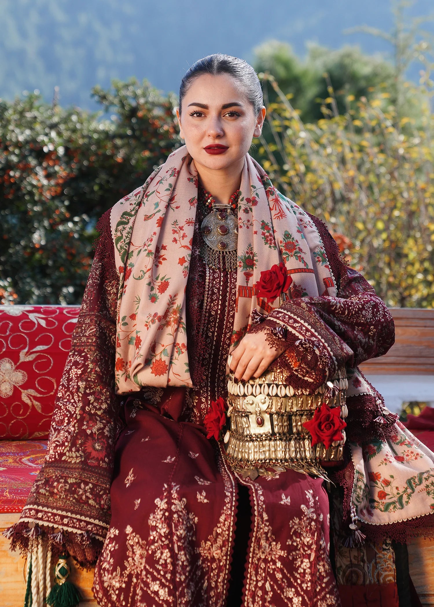 Zaran | Hussain Rehar | Winter Shawl 2024