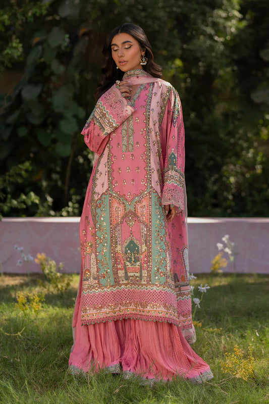 UA-07 TESSA | Qalamkar | Luxe Silk Collection 2024