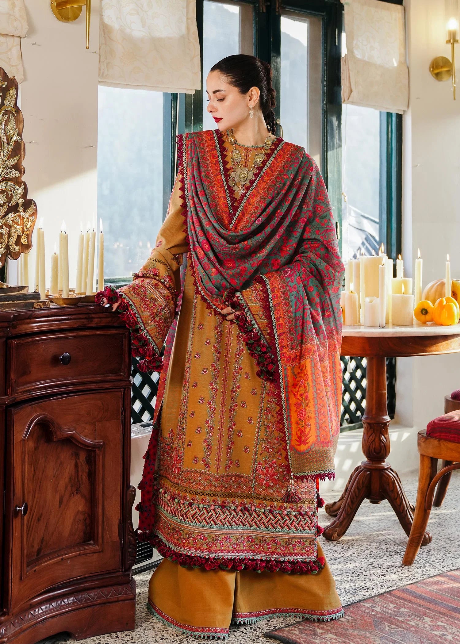 Horain | Hussain Rehar | Winter Shawl 2024