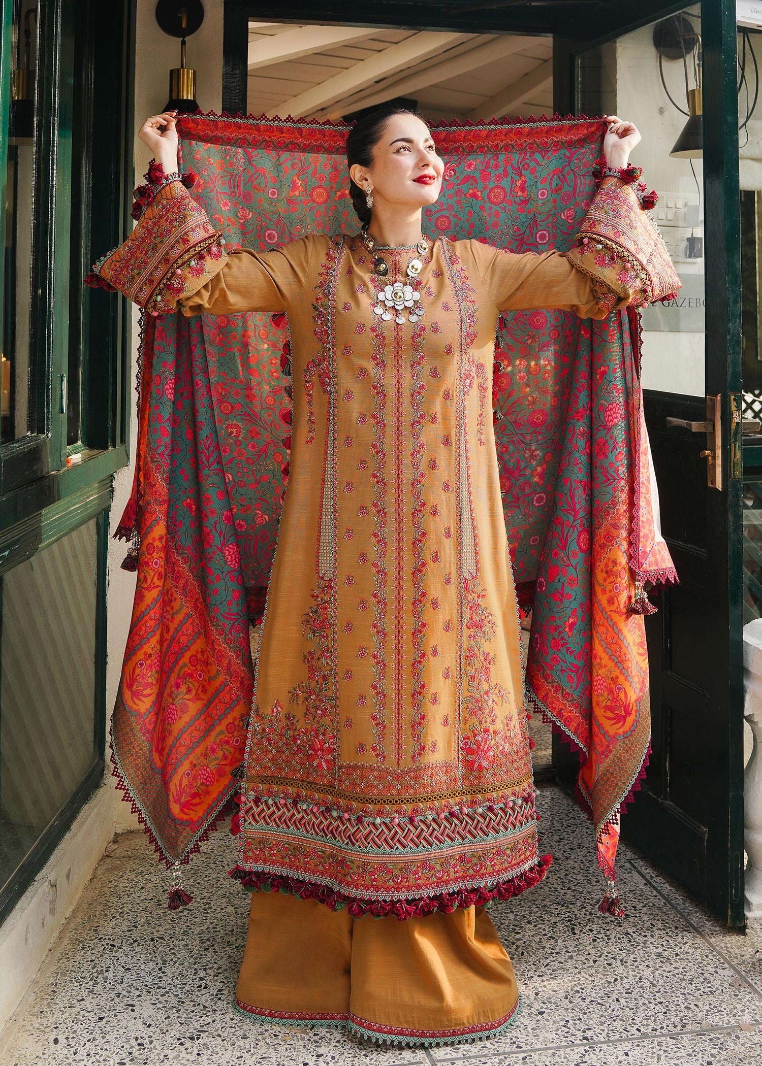 Horain | Hussain Rehar | Winter Shawl 2024