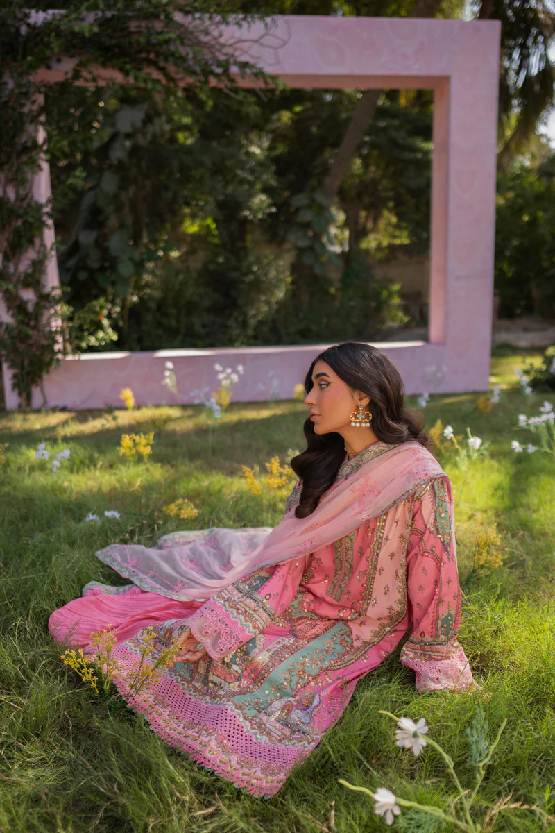 UA-07 TESSA | Qalamkar | Luxe Silk Collection 2024