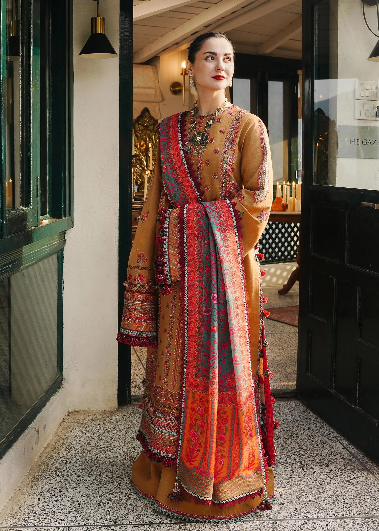 Horain | Hussain Rehar | Winter Shawl 2024