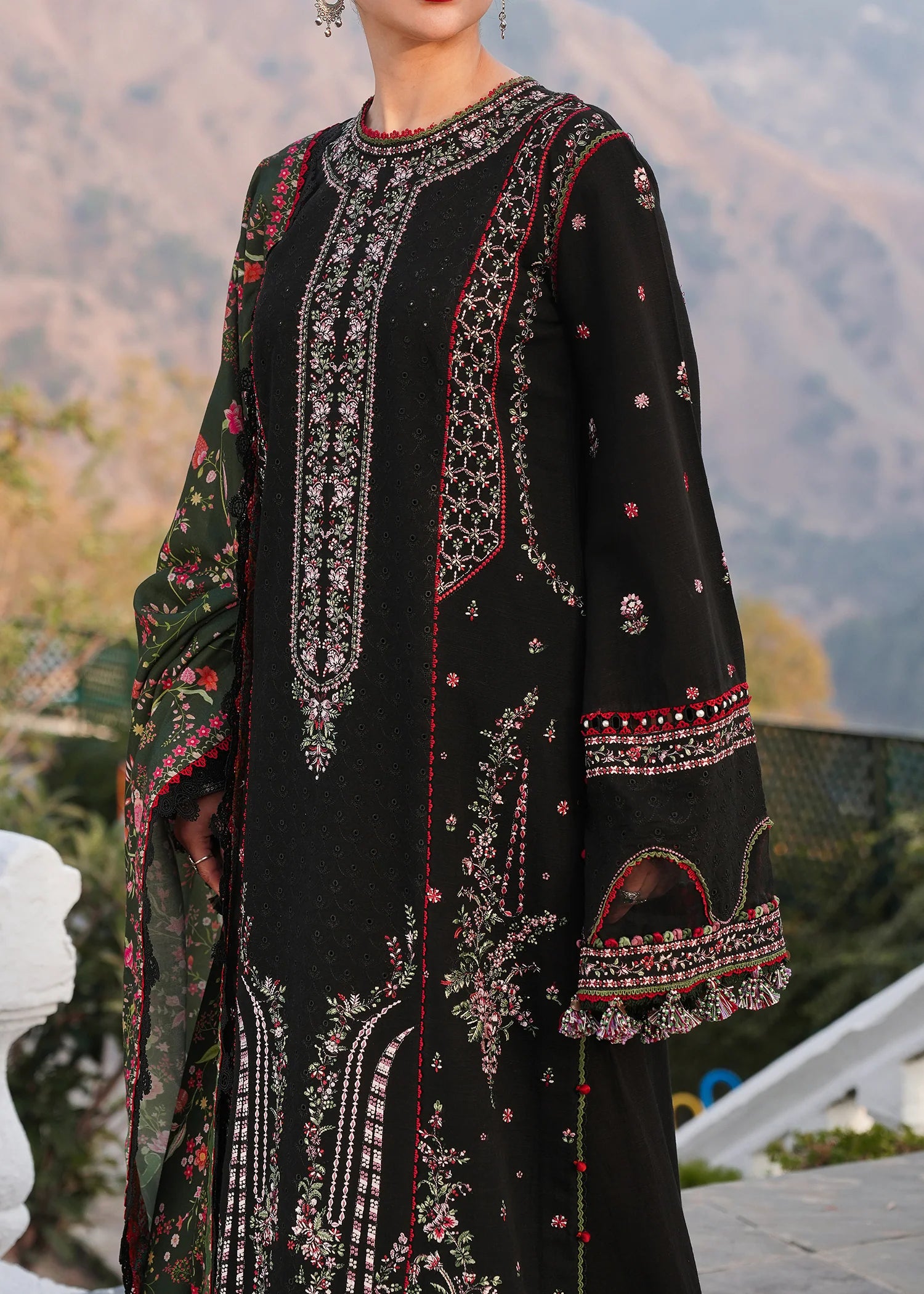 Zobia | Hussain Rehar | Winter Shawl 2024