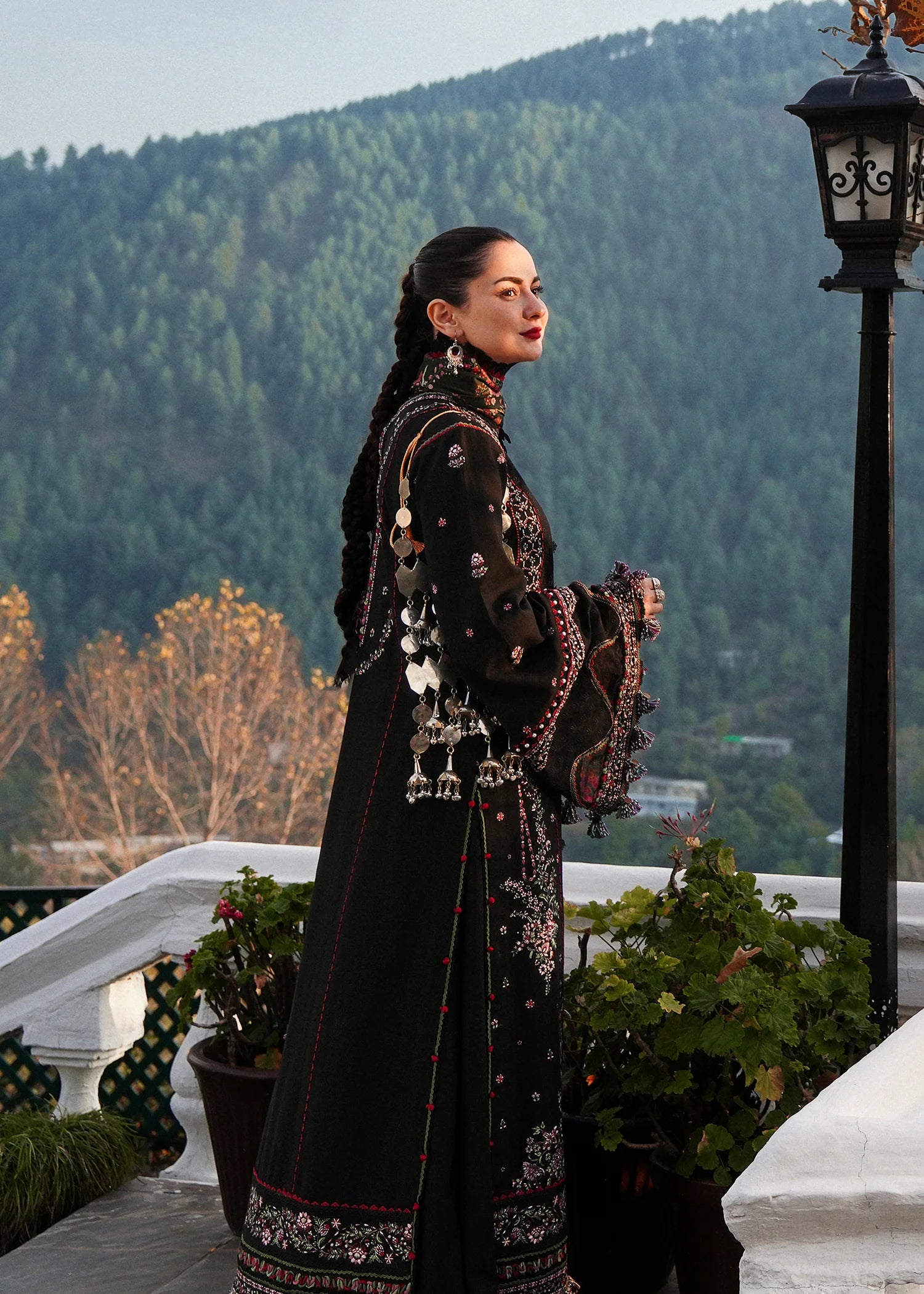 Zobia | Hussain Rehar | Winter Shawl 2024