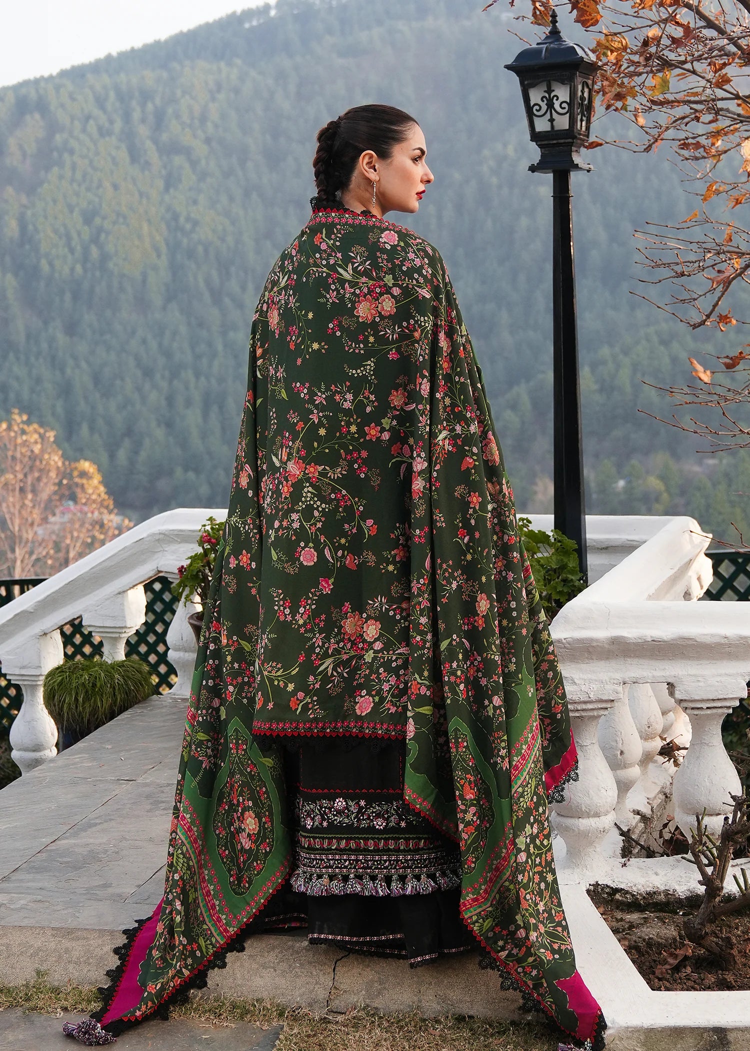 Zobia | Hussain Rehar | Winter Shawl 2024