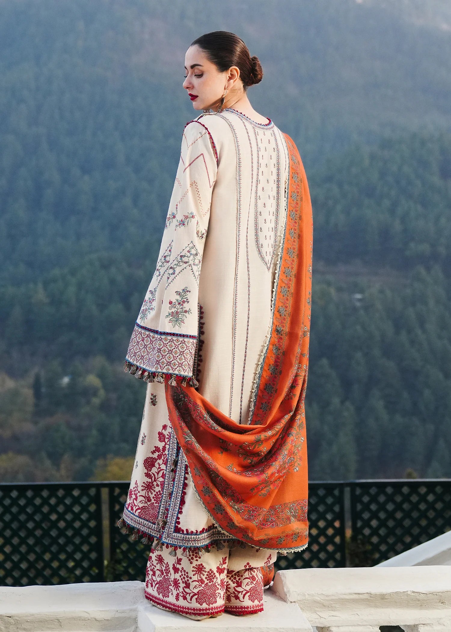 Almas | Hussain Rehar | Winter Shawl 2024