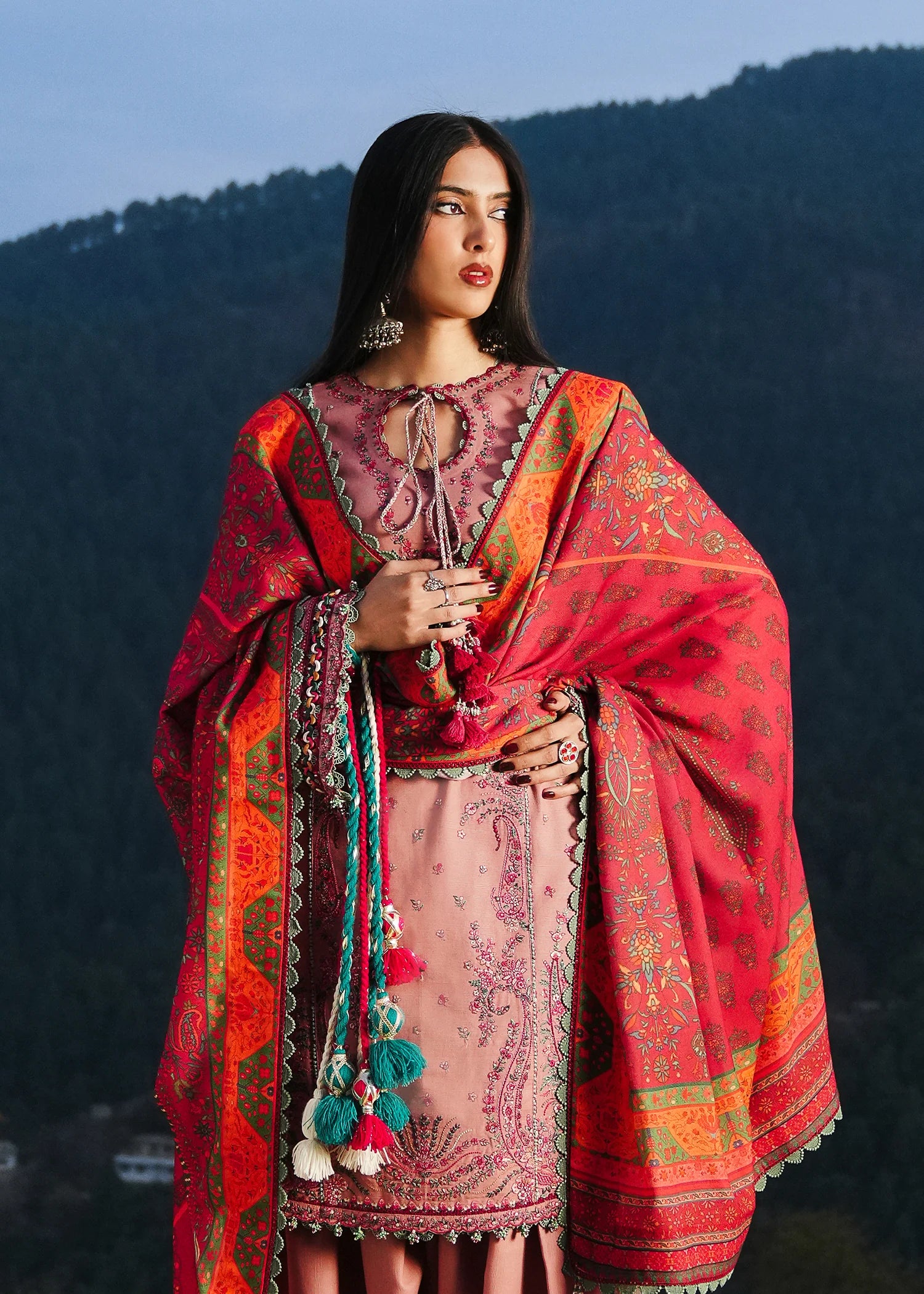 Mehr | Hussain Rehar | Winter Shawl 2024