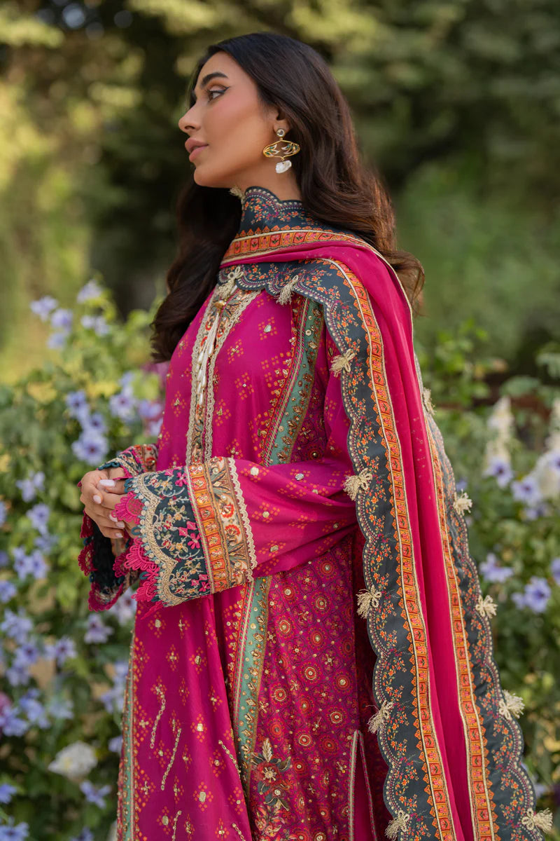 UA-01 ELIA | Qalamkar | Luxe Silk Collection 2024
