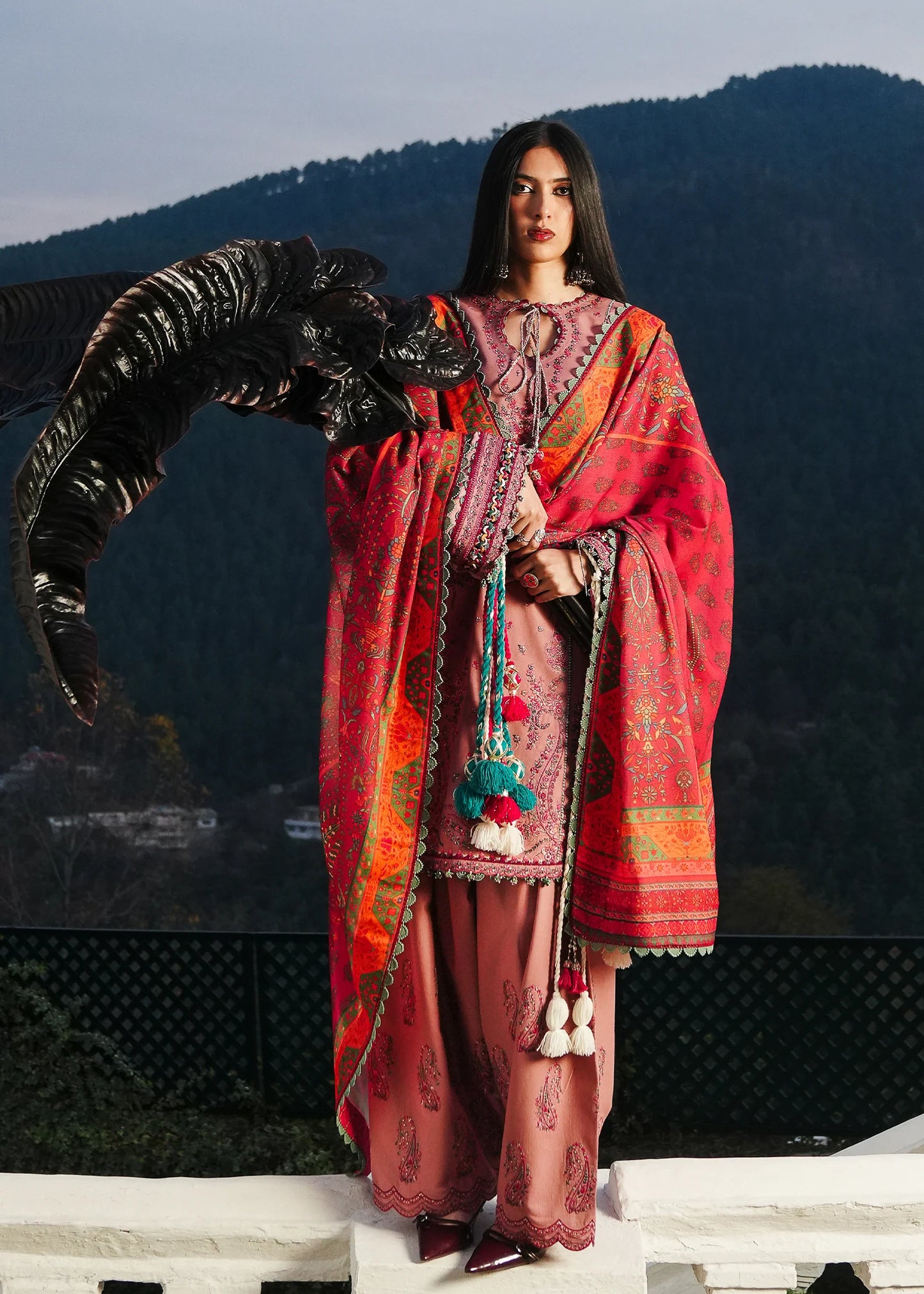 Mehr | Hussain Rehar | Winter Shawl 2024
