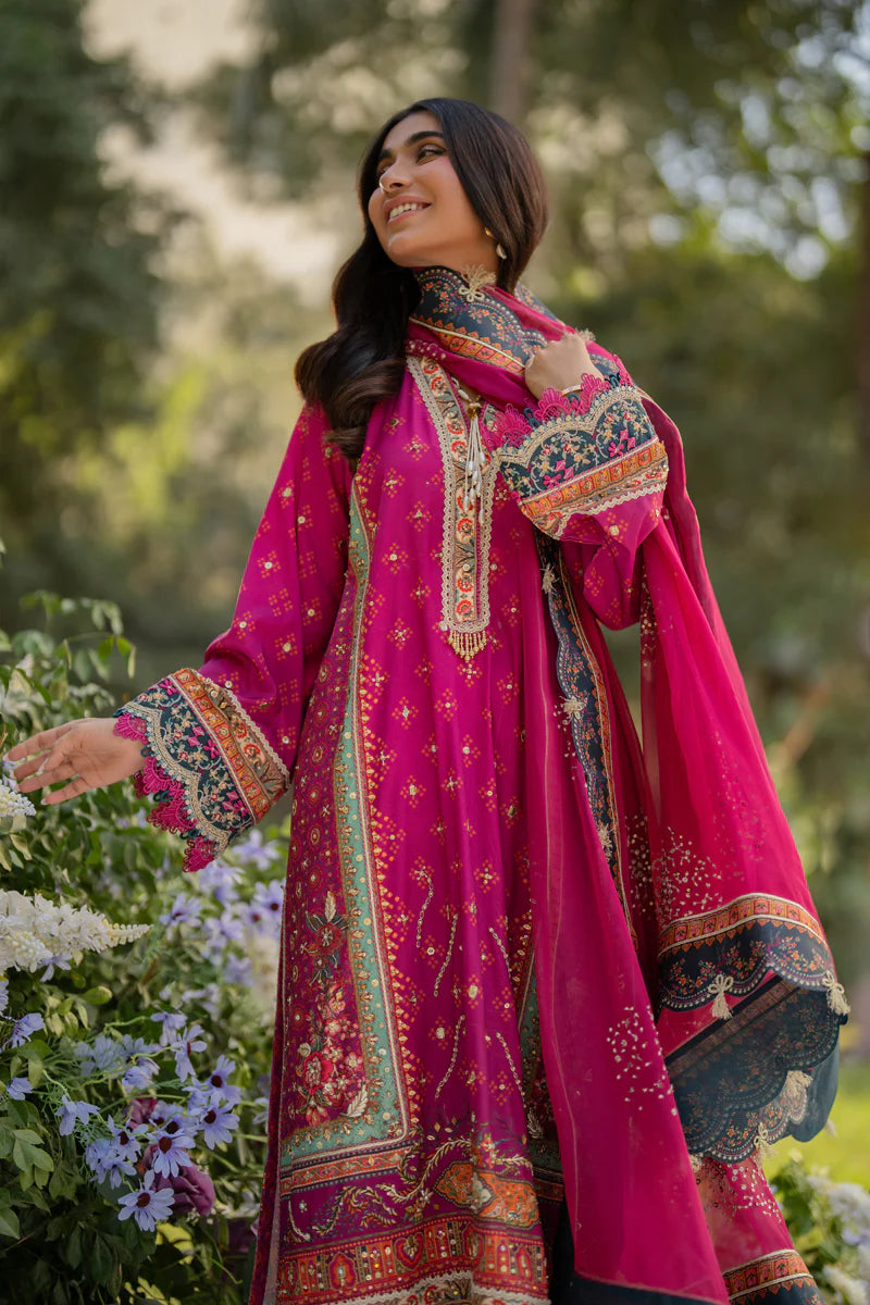 UA-01 ELIA | Qalamkar | Luxe Silk Collection 2024