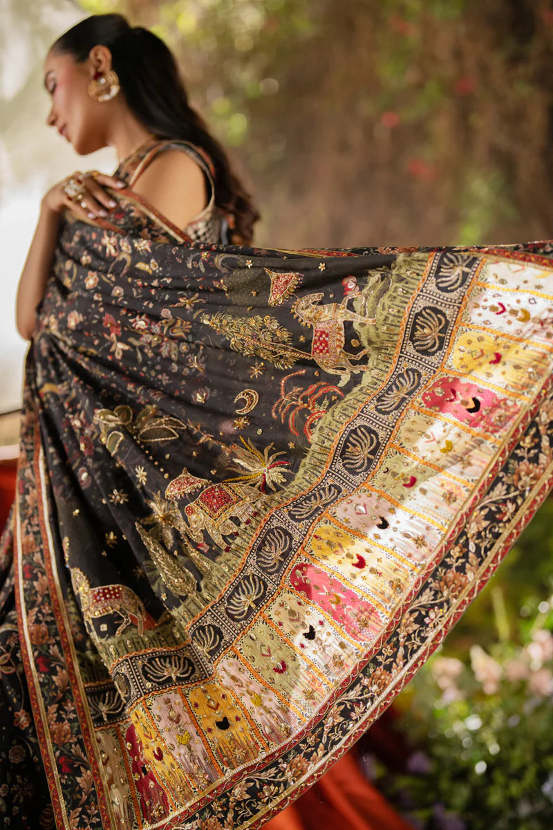 UA-04 AVA | Qalamkar | Luxe Silk Collection 2024