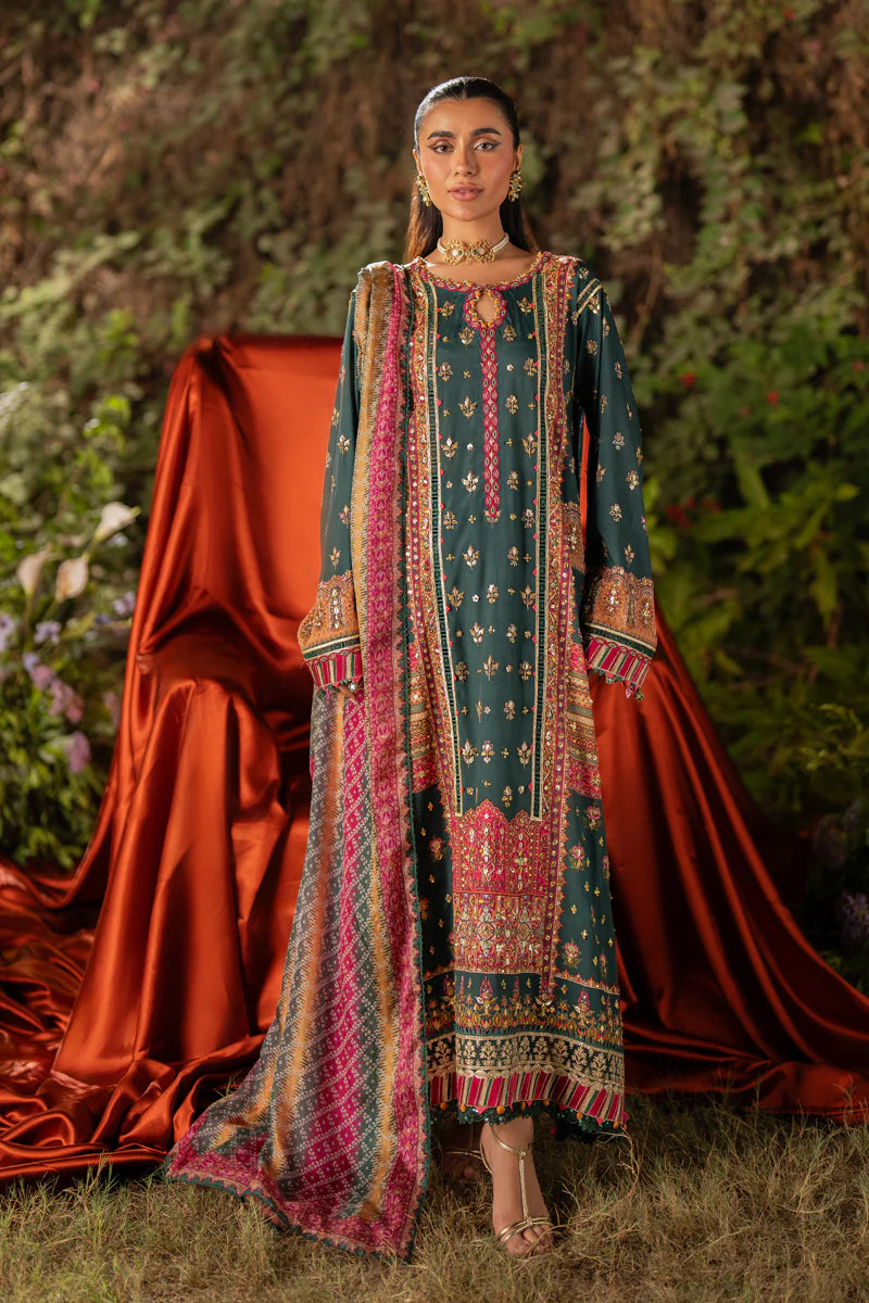 UA-02 NINA | Qalamkar | Luxe Silk Collection 2024