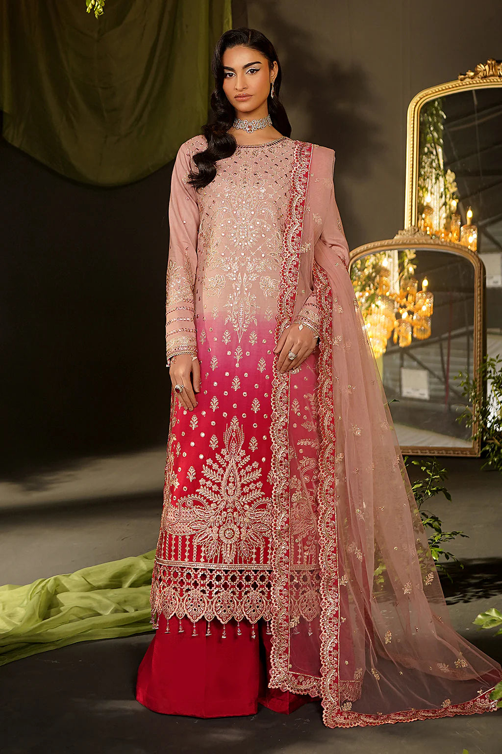 Sahiba-BR-04 | Maryam’s | Bekhudi Chiffon collection 2025