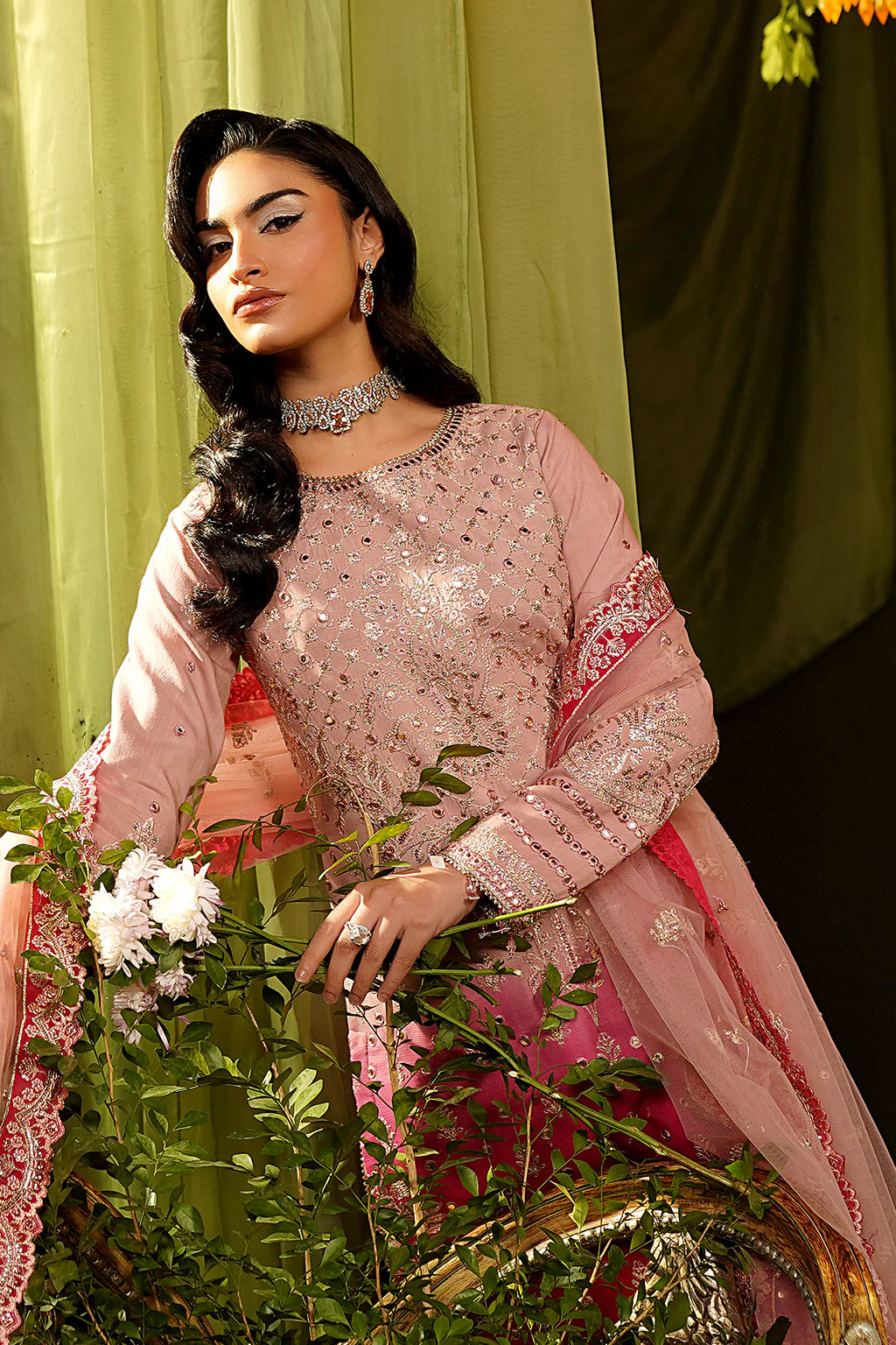 Sahiba-BR-04 | Maryam’s | Bekhudi Chiffon collection 2025