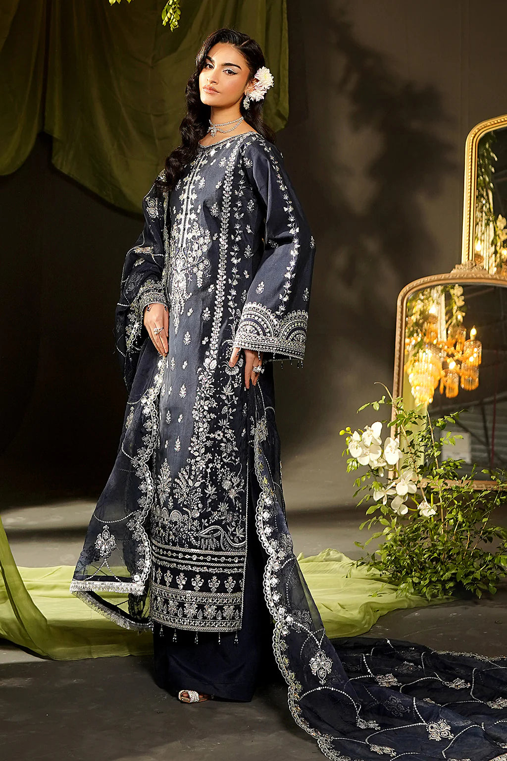 Flamingo-BR-07 | Maryam’s | Bekhudi Chiffon collection 2025