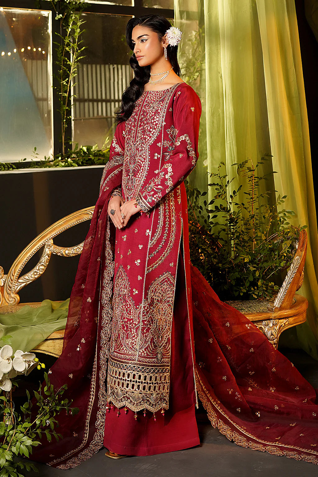 Hoorain-BR-06 | Maryam’s | Bekhudi Chiffon collection 2025