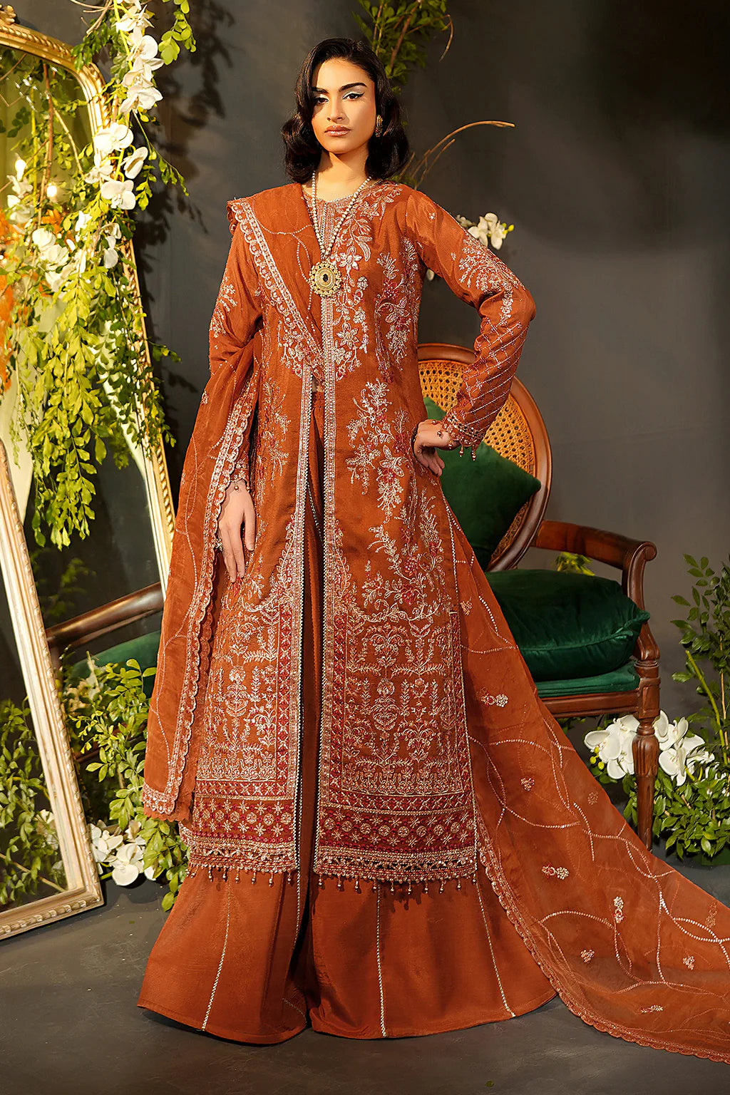 Maharani-BR-02 | Maryam’s | Bekhudi Chiffon collection 2025